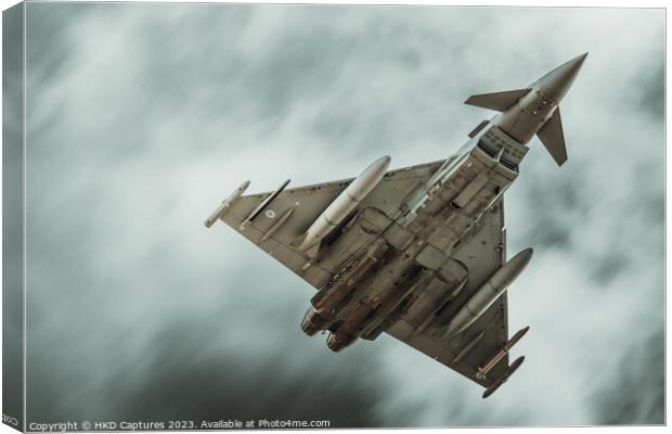 Typhoon Fast Pass Canvas Print by HKD Captures