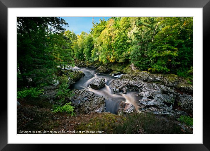 Randolph's Leap Framed Mounted Print by Tom McPherson