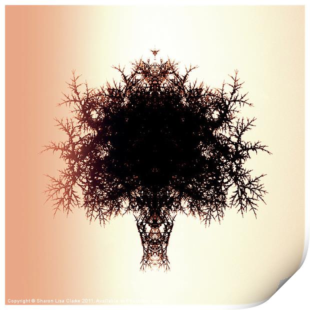 Tree of Twigs Print by Sharon Lisa Clarke