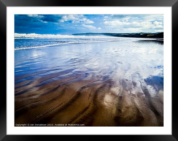 On Reflection Framed Mounted Print by Ian Donaldson