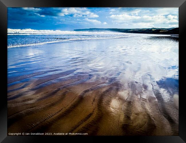 On Reflection Framed Print by Ian Donaldson