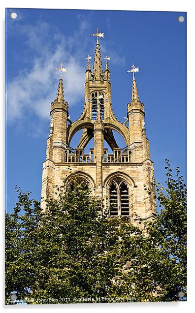 St Nicholas's Cathedral Acrylic by John Ellis