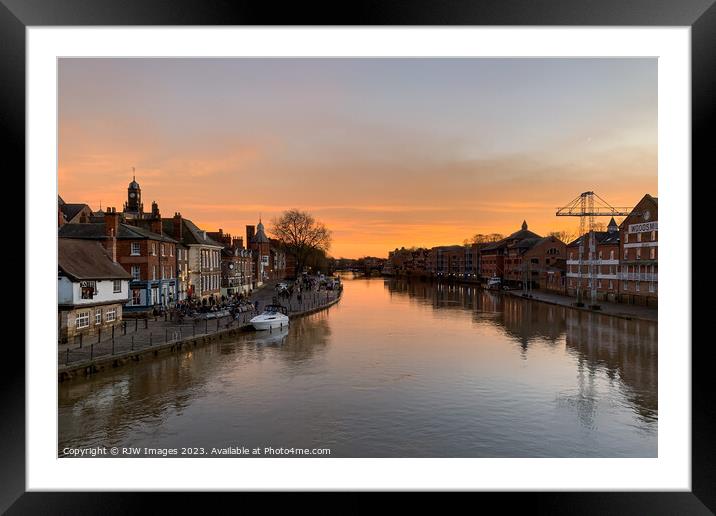York Framed Mounted Print by RJW Images