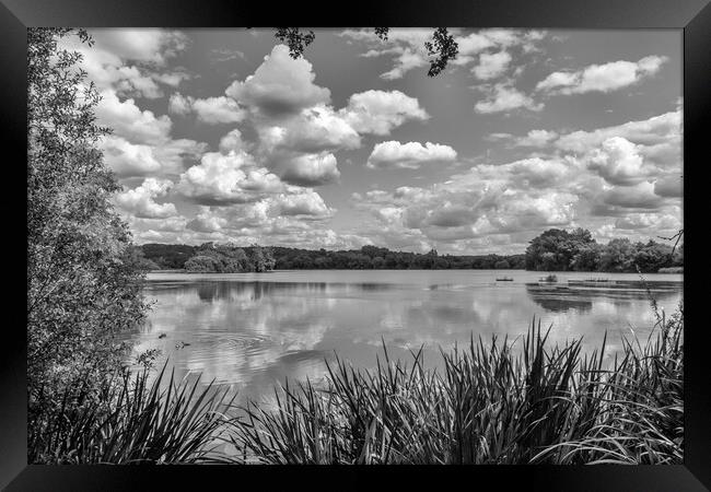 Little Marlow Lakes Country Park, Framed Print by Kevin Hellon