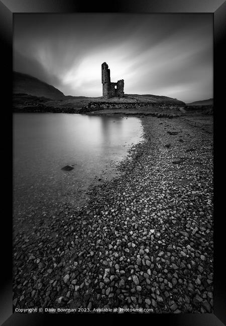 Ardvreck Castle II Framed Print by Dave Bowman