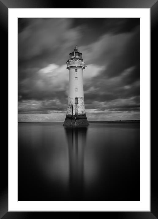 Approaching Storm Framed Mounted Print by Mark S Rosser