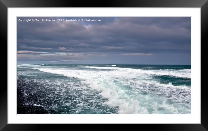 Seascape 301 Framed Mounted Print by Tom McPherson