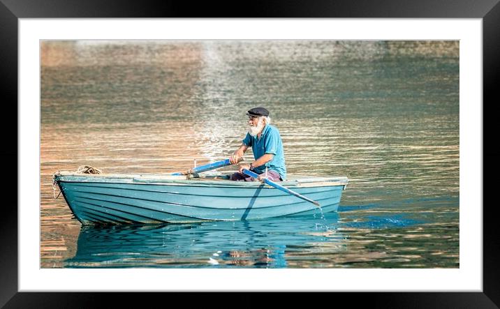 Heading home for breakfast  Framed Mounted Print by Alan Matkin