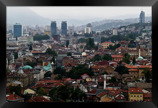 SARAJEVO Framed Print by radoslav rundic