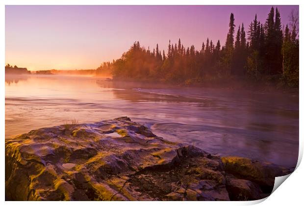 Clearwater River Print by Dave Reede