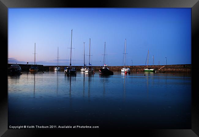 Musselburgh Harbour Framed Print by Keith Thorburn EFIAP/b