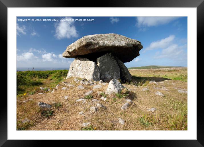 The Enigmatic Beauty of Chun Quoit Framed Mounted Print by Derek Daniel