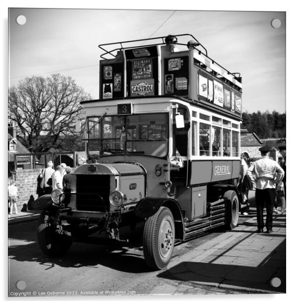 London General Omnibus Company B Type Acrylic by Lee Osborne