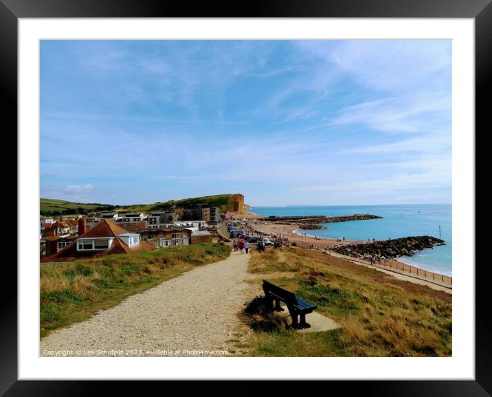 Westbay  Framed Mounted Print by Les Schofield