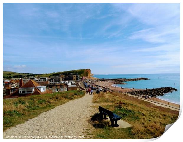 Westbay  Print by Les Schofield