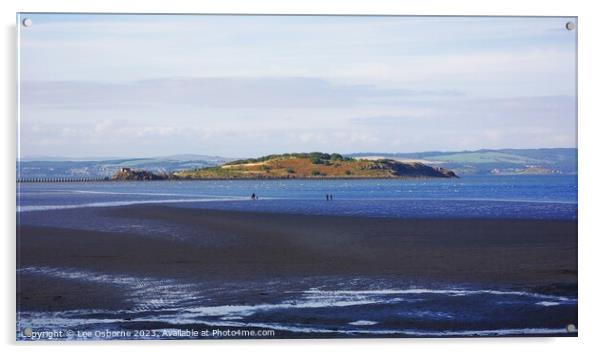 Cramond Island, Firth of Forth Acrylic by Lee Osborne