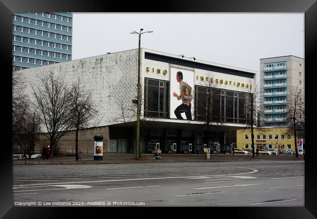 Kino International, Berlin Framed Print by Lee Osborne