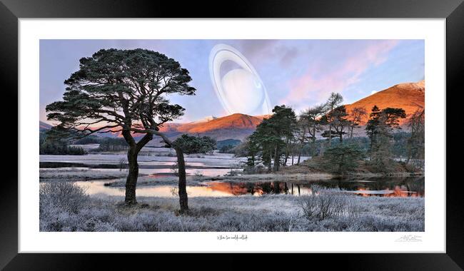 When two worlds collide Framed Print by JC studios LRPS ARPS