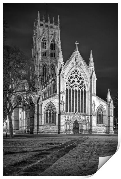 St Georges Church, Doncaster Print by Darren Galpin