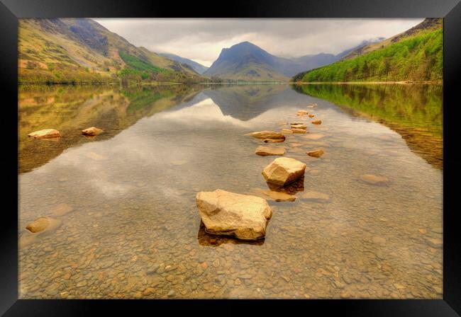 Buttermere and Fleetwith Pike Framed Print by Steve Smith