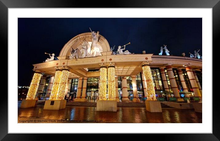 The Trafford Centre, Christmas Framed Mounted Print by Michele Davis