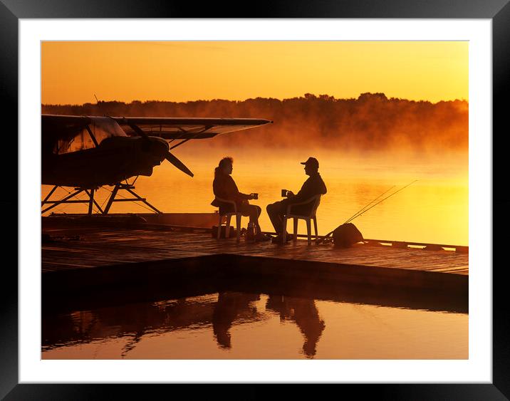 Morning Coffee Framed Mounted Print by Dave Reede