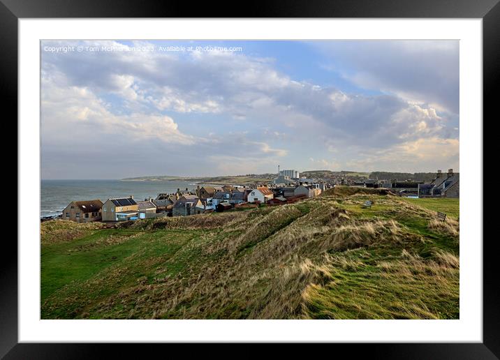Burghead Framed Mounted Print by Tom McPherson