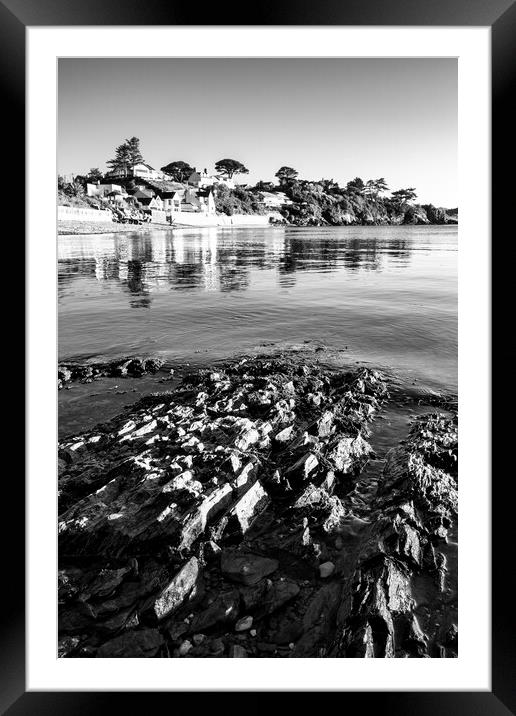 Abersoch Black and White  Framed Mounted Print by Tim Hill