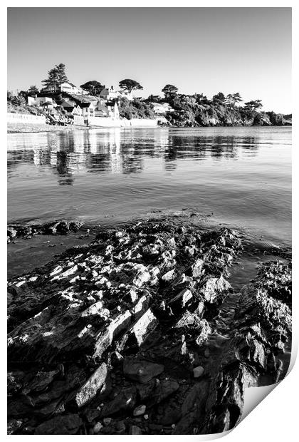 Abersoch Black and White  Print by Tim Hill