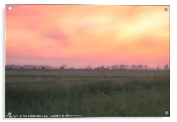 Norfolk Light Acrylic by Ian Donaldson