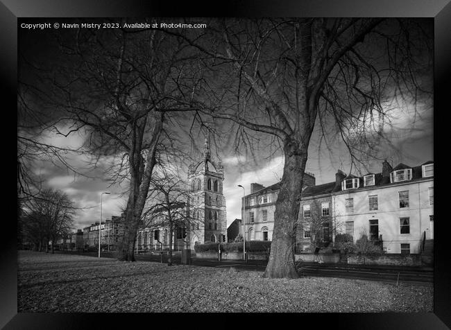 Marshall Place, South Inch, Perth Framed Print by Navin Mistry