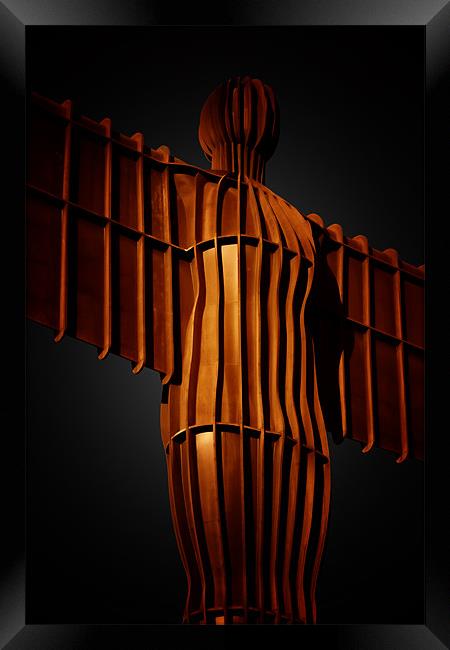angel of the north Framed Print by Northeast Images