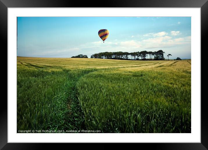 Balloon Flypast Framed Mounted Print by Tom McPherson
