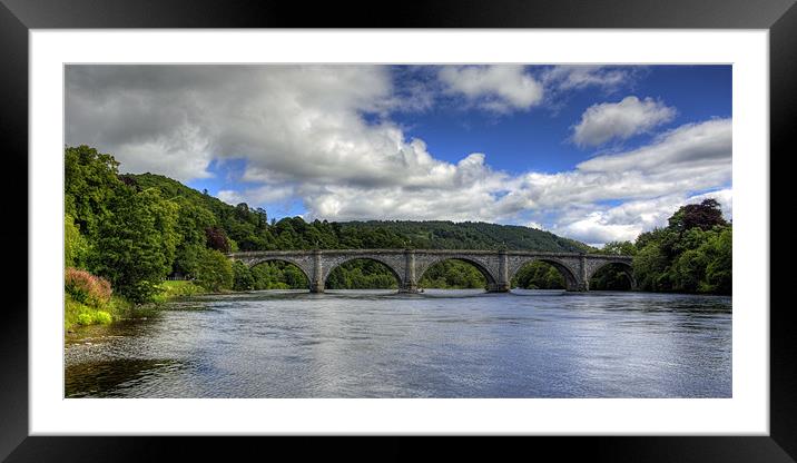 Thomas Telford’s Finest Highland Bridge Framed Mounted Print by Tom Gomez