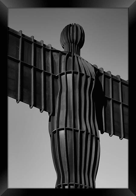 angel of the north Framed Print by Northeast Images