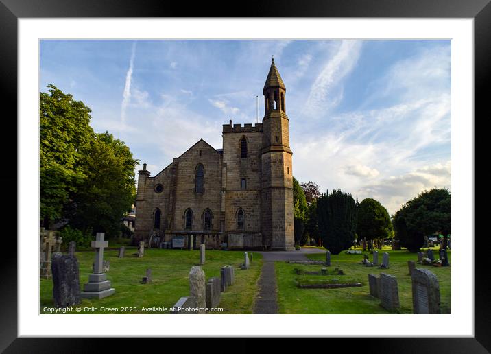 Settle Parish Church Framed Mounted Print by Colin Green