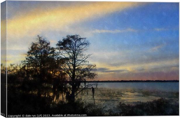 florida sunset  Canvas Print by dale rys (LP)