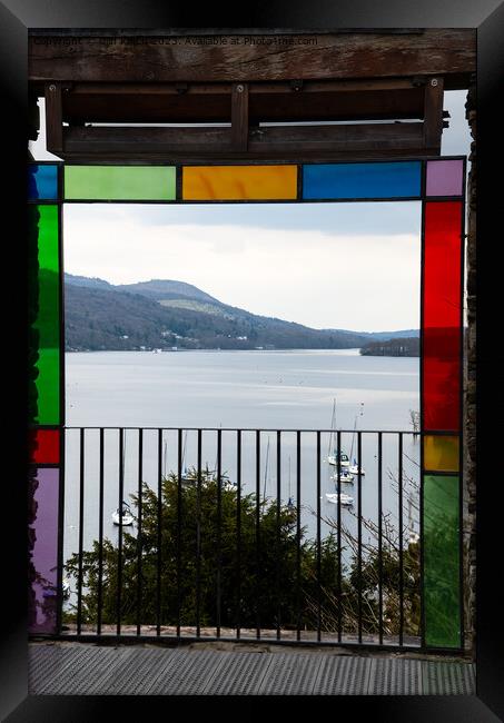 Lake Windermere from Claife Heights Framed Print by Cliff Kinch