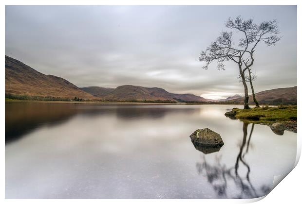 Loch Awe view Print by Garry Quinn