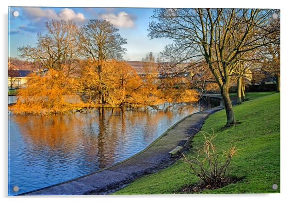 Hillsborough Park  Acrylic by Darren Galpin