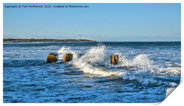 Lossiemouth Seascape Print by Tom McPherson