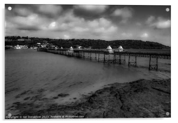 Bangor Pier Acrylic by Ian Donaldson