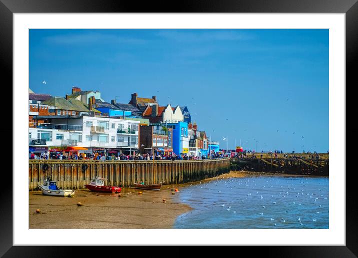 Bridlington Harbour  Framed Mounted Print by Alison Chambers