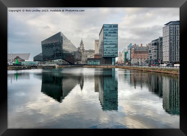 Liverpool Docks Framed Print by Rick Lindley