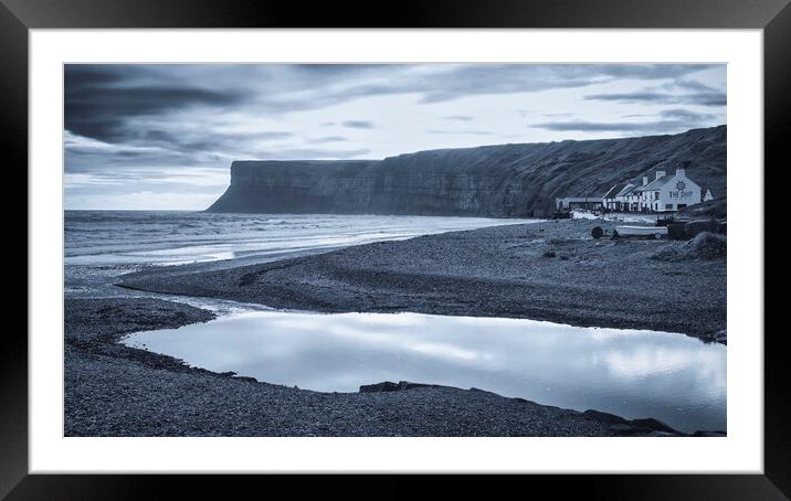 The Ship Pub ~ Saltburn by the Sea Framed Mounted Print by Tim Hill