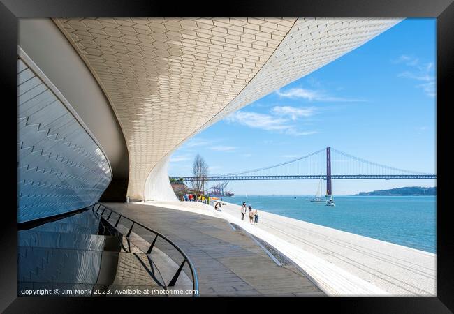 The MAAT (Museum of Art, Architecture and Technology) in Lisbon Framed Print by Jim Monk