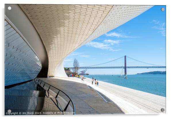 The MAAT (Museum of Art, Architecture and Technology) in Lisbon Acrylic by Jim Monk