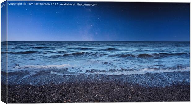 Serene Findhorn Evening Canvas Print by Tom McPherson