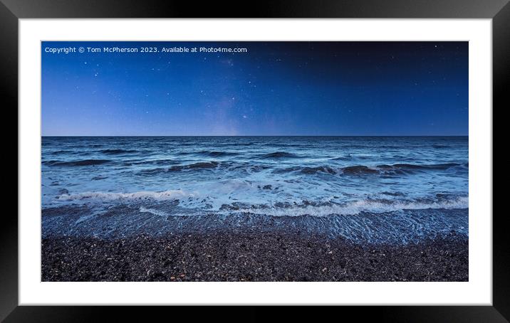 Serene Findhorn Evening Framed Mounted Print by Tom McPherson