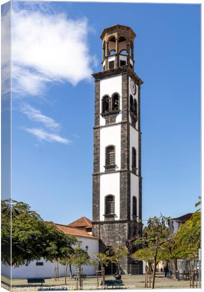 Church of our lady of conception in Santa Cruz, Tenerife Canvas Print by Jim Monk